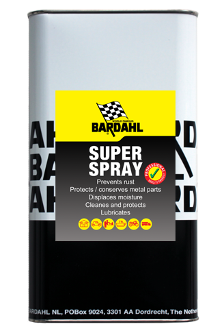 Bardahl Super Spray 5 ltr verpakking kruipolie