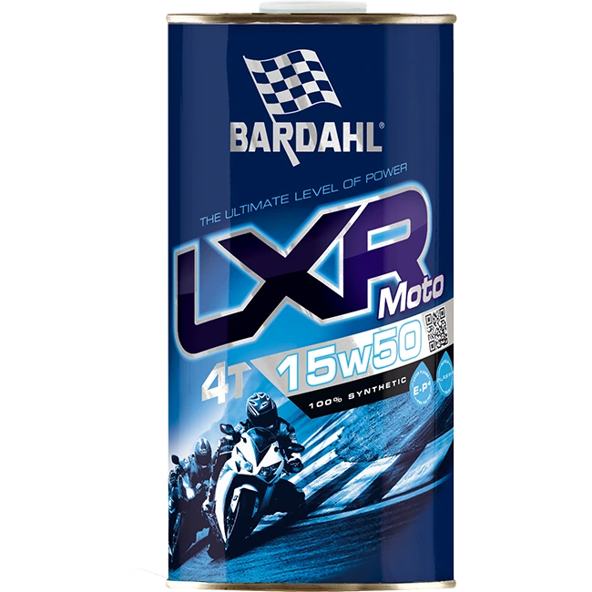 Bardahl Plasma LXR MOTO 15W50 motorfietsolie