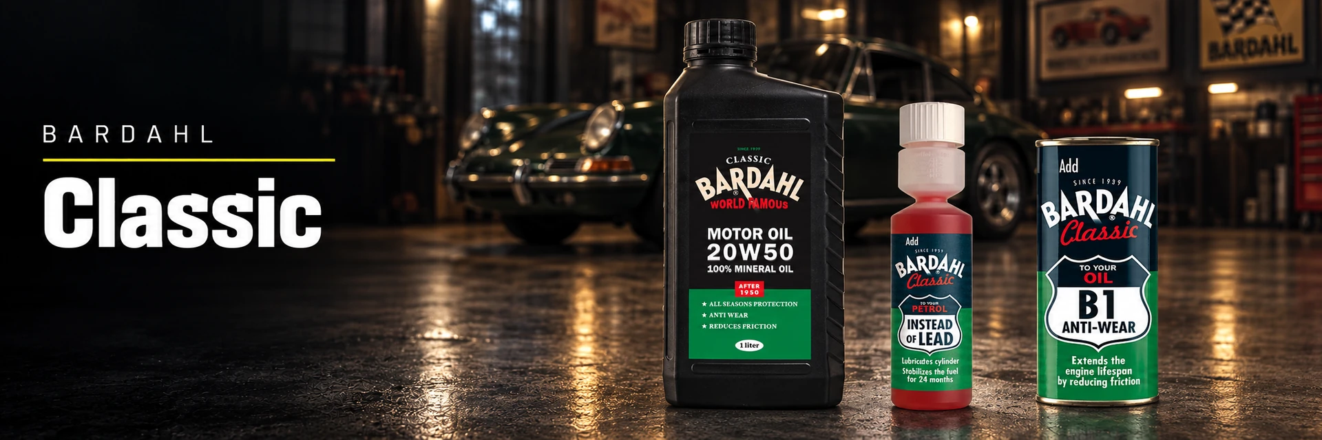 Bardahl Classic oliën en additieven