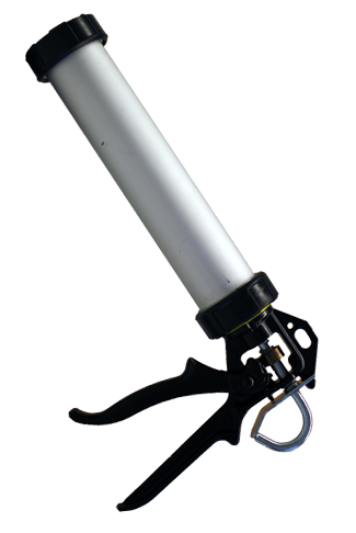 Spray gun for MS polymer